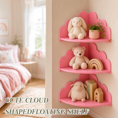 Cloud Floating Corner Shelves - Image 4