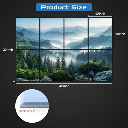 Decorative Acoustic Panels 8 Pack - Image 6