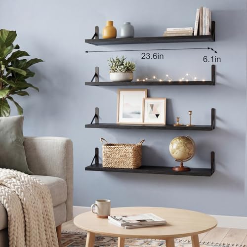 YGEOMER 23.6 in Floating Shelves - Image 2