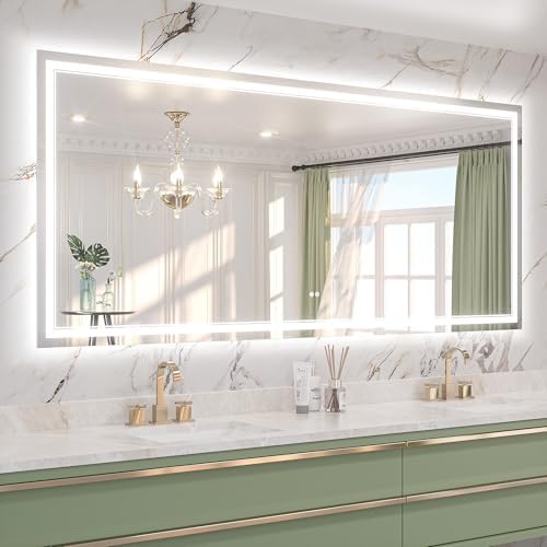 Keonjinn 84" x 36" LED Bathroom Mirror by Keonjinn