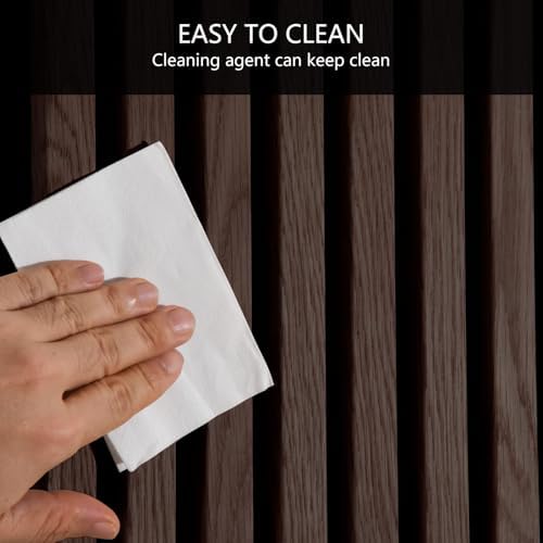 ZETY HOME Acoustic Wood Wall Panels, Slat 4-Pack, 94.5 in - Image 6