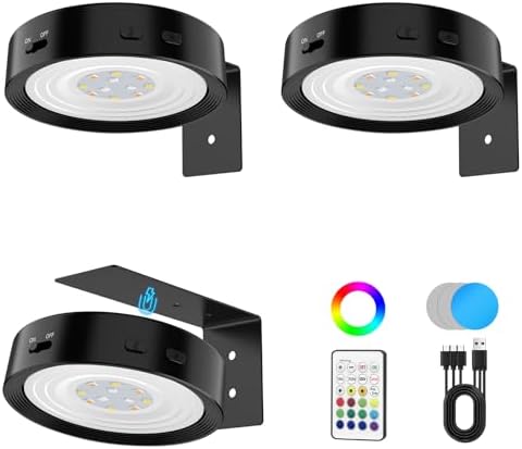 Picture Lights for Wall, Rechargeable Battery Magnetic Wall Lights by Unknown