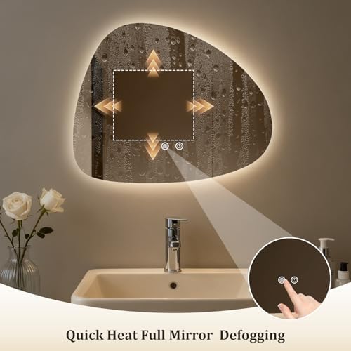 WallBeyond LED Bathroom Mirror - Image 3