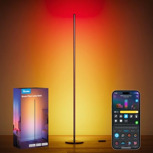 Govee RGBIC Floor Lamp Basic, 1000lm LED Corner Lamp by Unknown