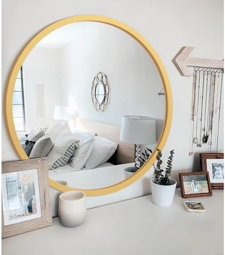 JJUUYOU Wall Mirror 20 Inch Round Wall Mirror - Image 6