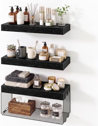 Acovy 16in Bathroom Floating Shelves by Acovy