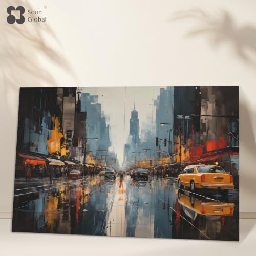 Soon Global Acoustic Wall Panels, Art Acoustic Panels, Urban Pulse - Image 3