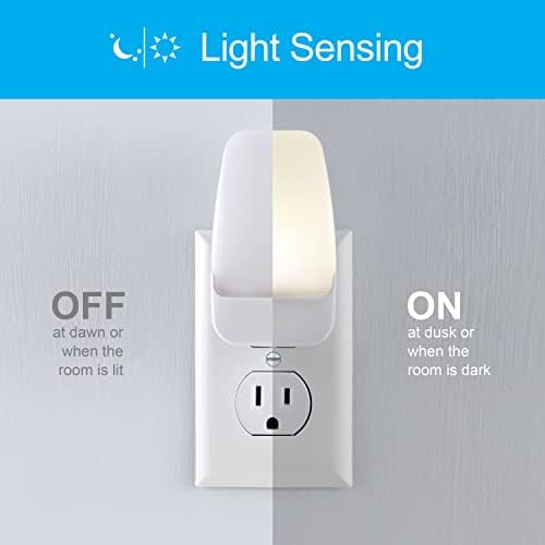 GE Plug in Night Light with Dusk to Dawn Sensor, 8 Pack - Image 2