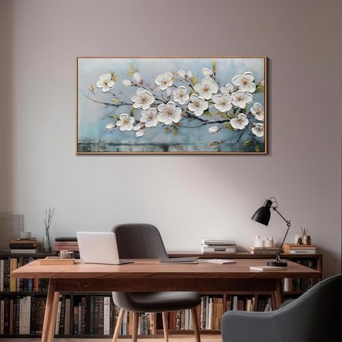Anolyfi Framed Large Textured Canvas Wall Art - Image 4
