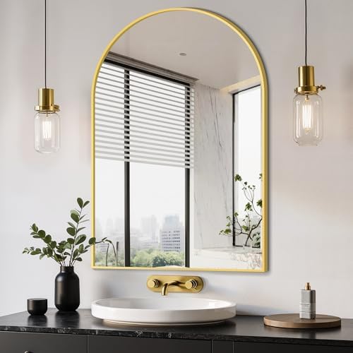 Delma Arched Bathroom Mirror by Delma