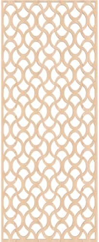 Resort Decorative Pierced Fretwork Wood Wall Panels, 23 3/8"W x 59 3/8"H x 1/4"T - Image 4