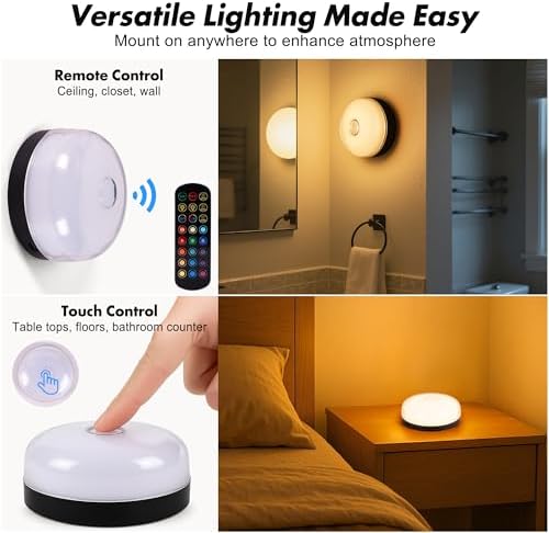 4-Pack Waterproof Shower Lights - Image 5