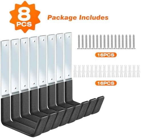 TVKB Garage Hooks Heavy Duty Bike Hooks - Image 7