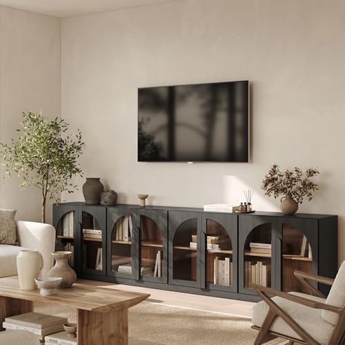 BELLEZE Bijou Set of 4 31.5" TV Stand & Entertainment Centers by BELLEZE