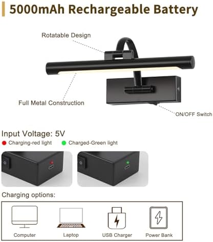 DESOOP Battery Operated Picture Lights - Image 4