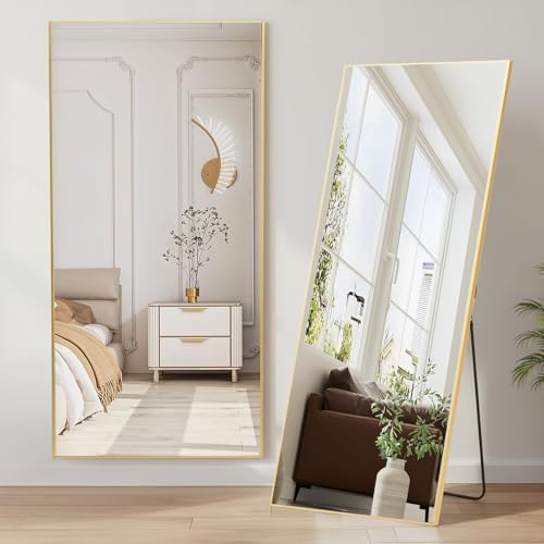 DUMOS 68"x26" Full Length Mirror, Full Body Mirror by DumosLifestyle