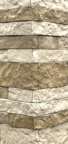 Thin Real Concrete Stone Veneer, AM Color Blend by Unknown