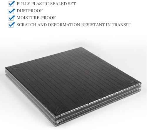 Acoustic Wall Panels 24x24 Inch 6 Pack Decorative Peel and Stick Wall Tiles - Image 7