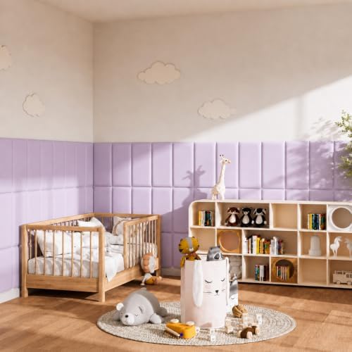 Anti Collision Wall Padding for Kids, Upholstered 3D Wall Panels - Image 5