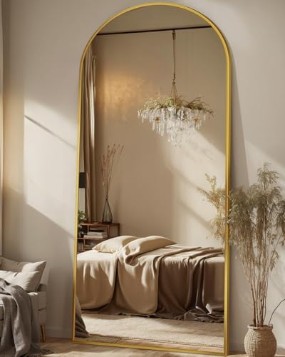 Antok 71" x28” Arched Full Length Mirror, Floor Mirror by AntokMirror