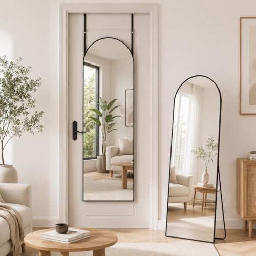 Antok 56" x14” Arched Full Length Mirror, Floor Mirror by AntokMirror