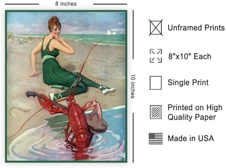 Poster Master Vintage Lobster Serenade Poster - Image 2