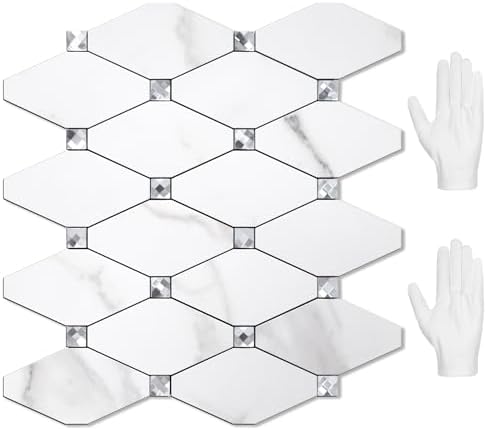 STICKGOO 10 Sheets Peel and Stick Backsplash by STICKGOO