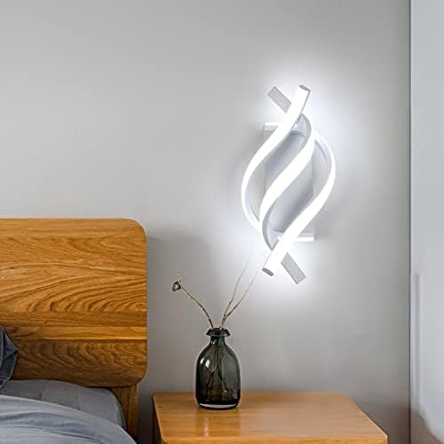 DELIPOP Wall Sconces, Modern Wall Sconce, 6500K Cool White Indoor Wall Light - Image 3