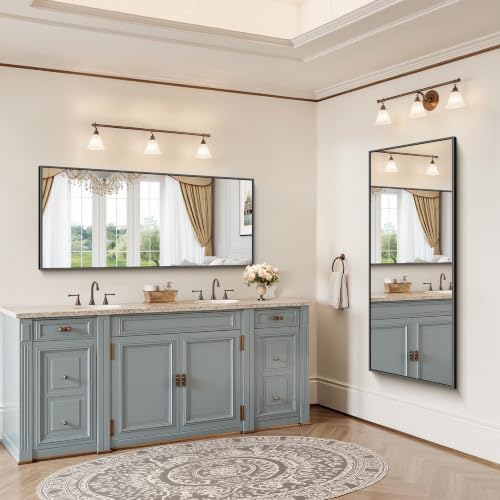 YIROMAN Bathroom Mirror 24"x55", Rectangular Vanity Mirror - Image 5