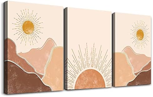 MHARTK66 Boho Wall Decor Living Room Canvas Wall Art by MHARTK66