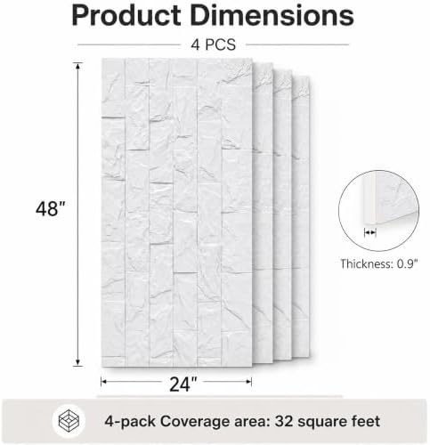 VooBang 3D Stacked Stone Texture PU Wall Panels - Image 2