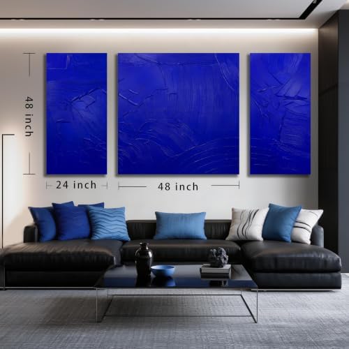 Set Of 3 Wall Art For Living Room Modern Prints Wall Decoe For 47 X 95 Inch - Image 4