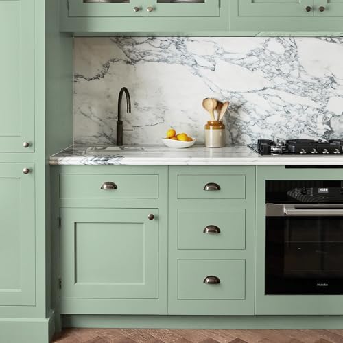 Yasinet Light Green Wallpaper Green Peel and Stick Wallpaper GreenContact Paper - Image 4