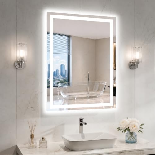 28"x36" LED Bathroom Mirror by MYSUNORIA
