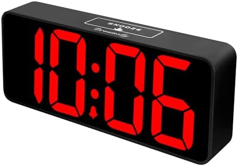 DreamSky Large Digital Alarm Clock Big Number by DreamSky