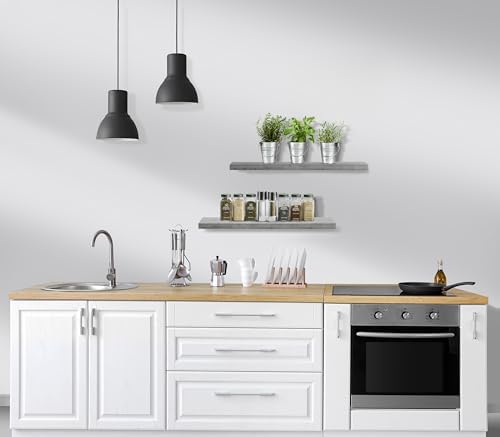 Sorbus Floating Shelves for Wall, Wood Wall Storage - Image 5