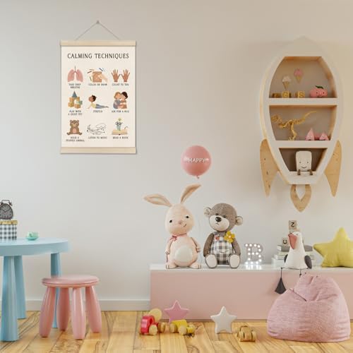 Calming Techniques Posters Hanger Frame, Calm Corner Wall Decor, 12x16 Inch - Image 5