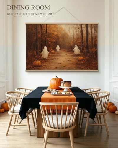 VIYYIEA Extra Large Halloween Canvas Wall Art - Image 3