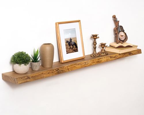 Marsmiles 48in Wood Floating Shelves by Marsmiles