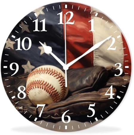 Battery Operated Quartz Wall Clocks Non-Ticking Silent Modern Wall Clocks by Kyvita