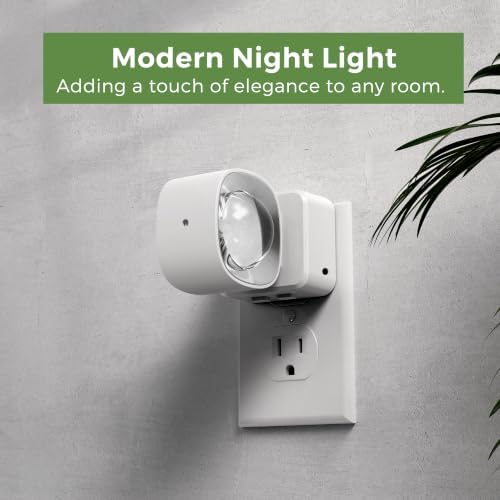 L LOHAS LED Night Light Projector, Night Lights Plug into Wall Light Sensor - Image 4