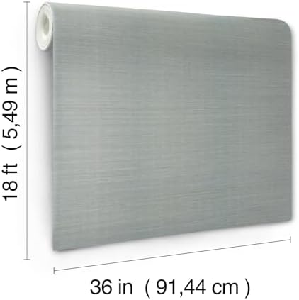 York Wallcoverings Natural Sisal Slate Peel and Stick Wallpaper - Image 6