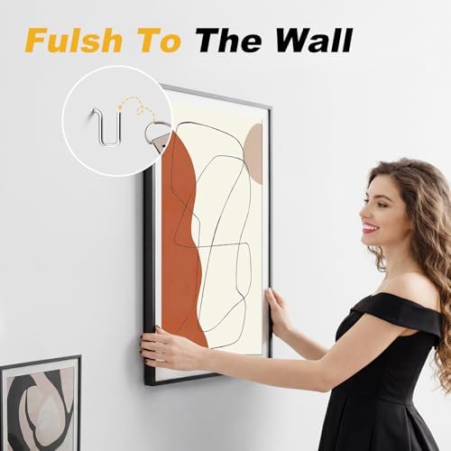 PinCute Picture Hangers, Picture Hanging Hooks Drywall Hooks - Image 2