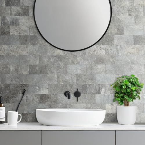 AULIGET 4 Pieces Peel and Stick Backsplash Wall Tile - Image 4