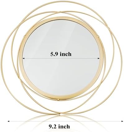 3 Set Sunburst Round Mirrors for Wall Decor Bedroom Bathroom - Image 7