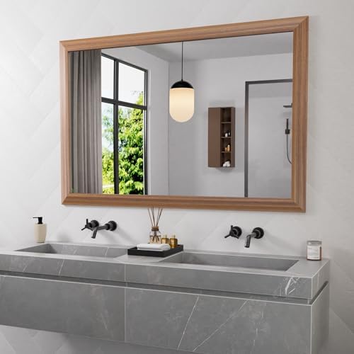 Amorho Bathroom Mirror for Wall, 48 X32 Inch by Amorho