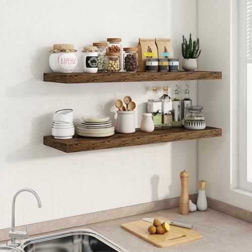 Fun Memories 40" W x 9.3" D Floating Shelves - Image 2