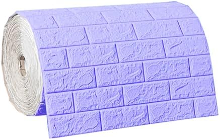 ECYC Ltd 3D Foam Brick Wall Panels, Faux Brick Peel and Stick 3D Foam Wallpaper by ECYC+Ltd