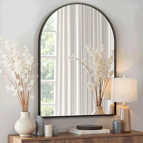 Arched Bathroom Mirror for Wall by TRAHOME