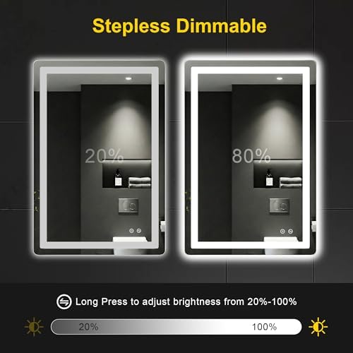 LED Bathroom Mirror with Lights - Image 5